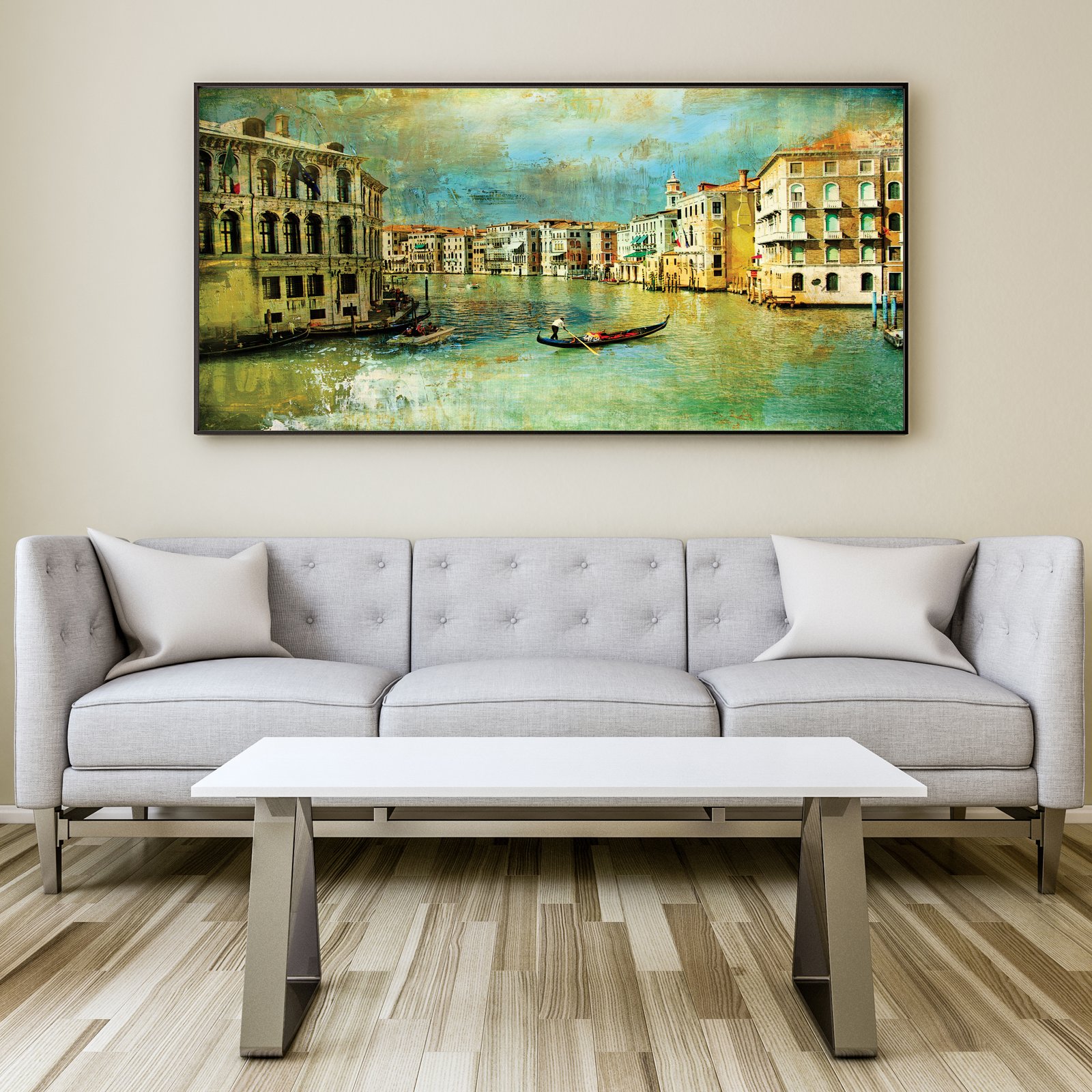 Venice View Premium Canvas Wall Painting decorative masterpiece for home decor